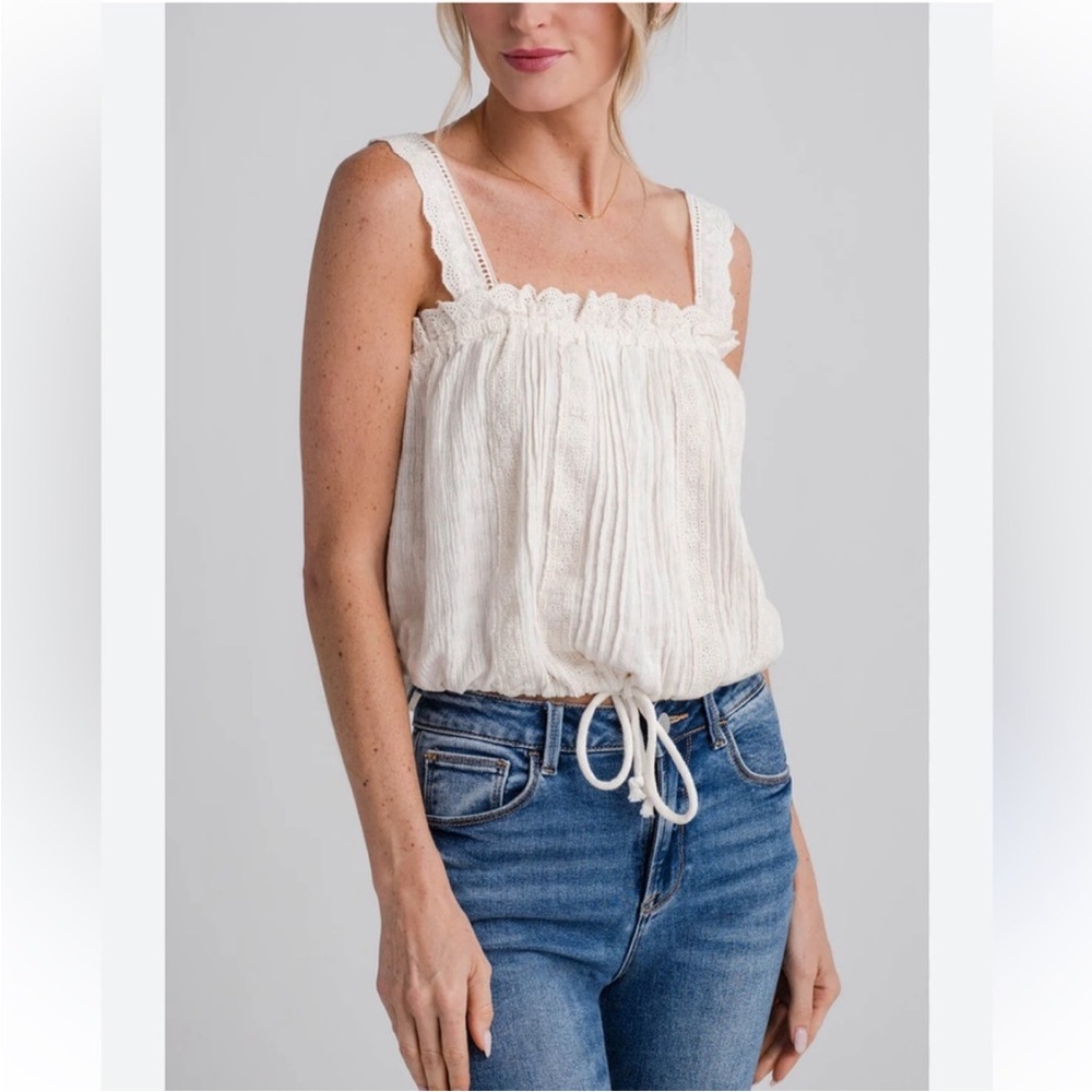 Free People because of you tank, NWT